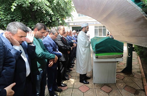 Vali Canbolat Merhum Oruç’un Cenaze Törenine Katıldı