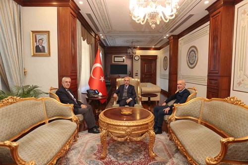 Adana Sanayi Odası Yönetim Kurulu Başkanı Kıvanç'tan Vali Demirtaş'a  Ziyaret 