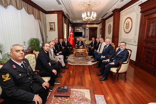 Jandarma Asayiş Vakfı Bursa İl Temsilciliğinden Vali Demirtaş'a Ziyaret