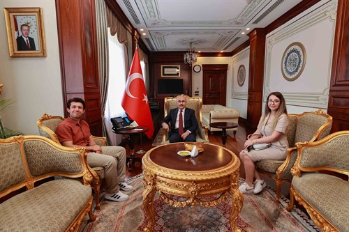 Kocaeli Üniversitesi Siyaset Bilimi ve Kamu Yönetimi Bölümü Öğretim Görevlisi Mülazımoğlu'ndan, Vali Demirtaş'a Ziyaret