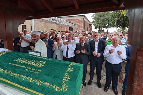 Vali Demirtaş, Merhume Durmaz'ın Cenaze Törenine Katıldı
